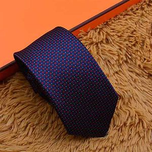 Designer stropdas heren zijden stropdas Hoge kwaliteit Cravatta Uomo mannelijke zakelijke stropdassen Letter geborduurd Krawatte zonder doos Luxe stropdassen