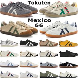 Designer Tiger Mexico 66 hardloopschoenen Tokuten heren lage tops Triple zwart wit puur goud Kill Bill dames sporttrainers maat 4-11