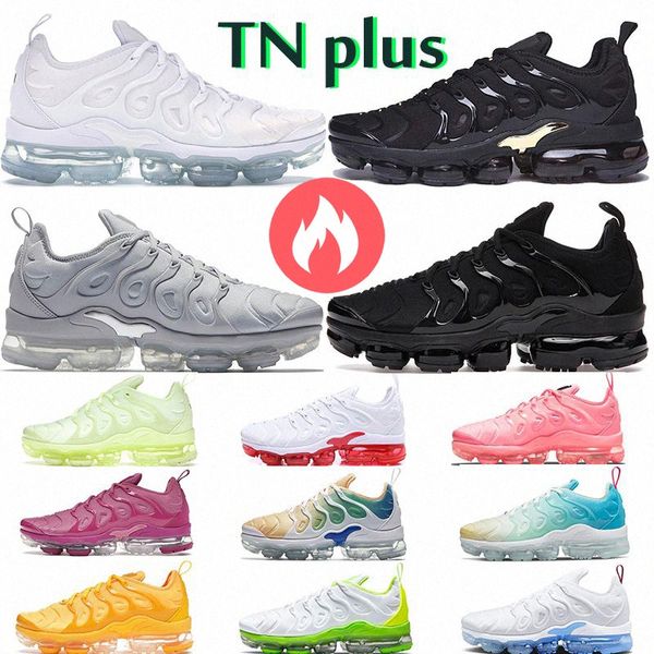 TN Plus Terrascape Plus Cushion Air Chaussures de course TNS TN3 Femmes Mens Trainers Noir Blanc Berlin Unity Hyper Blue Atlanta Mica Mica Green Outdoor Sports Sneakers