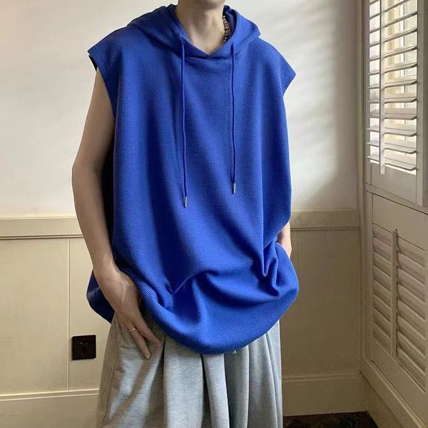Créateur TNB Hooded Top pour hommes Stémoiselle Men's Men's Summer Brand Instagram High Street Sweet Sweat-shirt sans manches