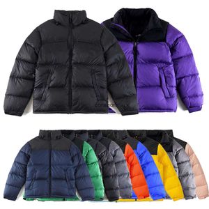 Designer Tnf Heren pufferjack Donsparka's Dames Donsjack met capuchon Winter Noord Warme Parka Jas Gezicht Letter Borduren Uitloper Meerdere kleuren jassen Maat M-XXL