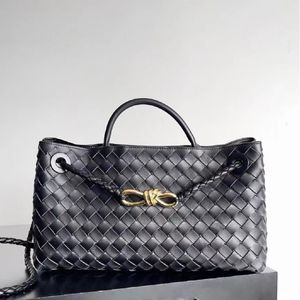 Designer top-grade schapenvacht horizontale stijl dameshandtas met booghardware en verstelbare riem-multi-way carry tas