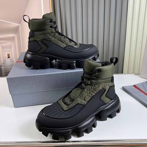 Designer top hoge top Luxe sneakers Modetrend Beroemde ontwerper Platformschoenen Heren Herfst winter retro Hoge schoenen scarpe uomo Met originele doos