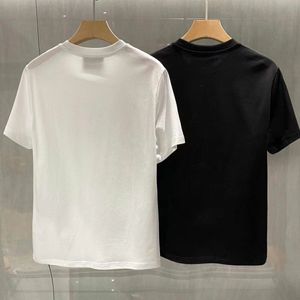 Designer Top Luxe Mode Zomer Mannen Vrouwen Ontwerpers T-shirts Losse Oversize Tees Kleding Mans Casual Borst Brief Shirt Streetwear Shorts mouw Kleding