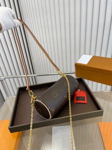 Designer Top Luxury Médiéval Halder Sac Sac Chain de sac à main Femme à main