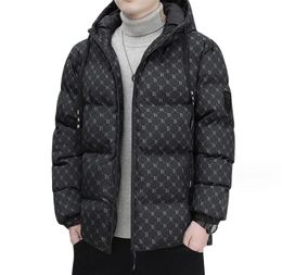 Designer Top Heren Jas Vrouwen Down Capuchon Warme Parka Mannen Zwarte Puffer Jassen Brief Print Kleding Uitloper Windjack Winterjassen