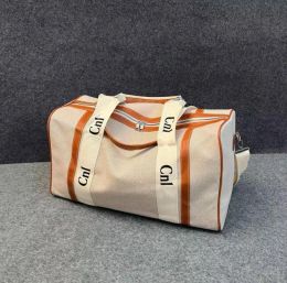 Sacs de voyage de qualité supérieure de qualité supérieure Sacs à main en toile Fourre-tout de grande capacité Bagages à main Sacs de sport Lettre imprimée Unisexe Bagage Lettre Sac à main