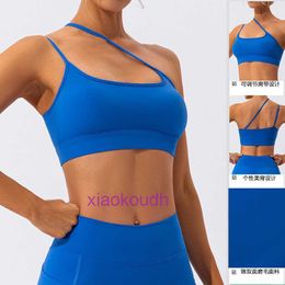 Designer Tops Sexy Lul Women Yoga Underwear High Strength Adjustable Back Yoga Bra avec un gilet de fitness résistant aux chocs