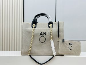 Designer Tote Bag 22s Mode toto Strandtas met kleine portemonnee Schoudertas in 2 maten Alles-in-één Outdoor Sporttas met grote capaciteit Boodschappentas Reistas voor heren en dames