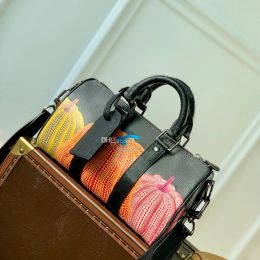 Designer Tote Bag Luxe schoudertas Handtas Echt leer Nieuw pompoenpatroon voor mannen 25CM Replicatie Crossbodytas van topniveau met doos WL302