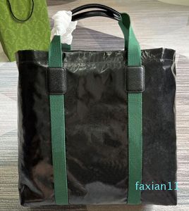 Sac fourre-tout design hommes B toile homme porte-documents grand sac de voyage sac de voyage en Nylon haut miroir qualité vert rouge Web