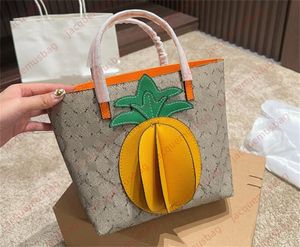 Sac fourre-tout design femme ananas sac à main Ophidia 2-GS panier shopping fourre-tout luxueux portefeuille d'embrayage Hobo sacs à main dame de qualité supérieure sacs à main à boucle magnétique Sacoche
