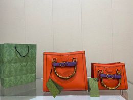 Sac fourre-tout design femmes fourre-tout grande capacité Orange matériel de luxe boucle sac à provisions mode sac à main sacs à bandoulière