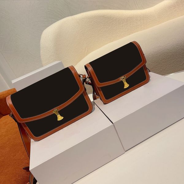 Bolsos de mano de diseñador Moda Hombre Bolso de hombro Mujer Bolso de moda Clásico Retro Carta estrellas lisas corazones florales Bolso de diseñador de cuero Regalo de vacaciones dos tamaños muy bonito