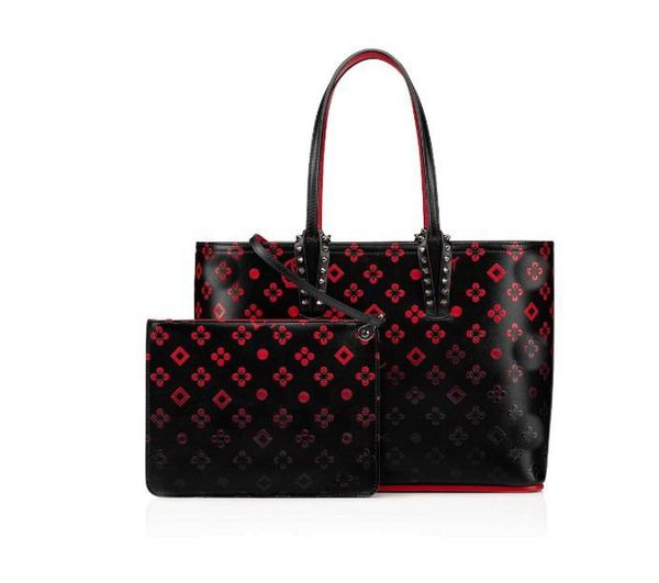 Designer Tote Classi cabarock cabata petit modèle Sac à bandoulière de marque française Femme Fond rouge Noir Léopard Sac à main de luxe Sac à provisions de grande capacité