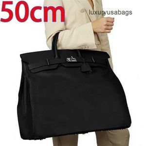 Sac de fourreaux de créateurs sac de collection en cuir noir 50 cm sac grande capacité sac dominateur pour hommes wn-6upx