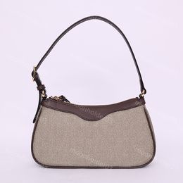 Designer Totes Sacs à bandoulière Sacs à main de luxe pour femmes Ophidia G Classic Fashion dames en cuir toile spéciale sacs de messager vintage demi-lune sac à main à bandoulière