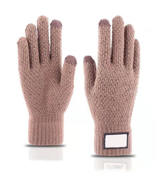 Designer Écran Tactile Doigt Complet Femmes Hommes Gants D'hiver L'élasticité Est Confortable Réduit La Retenue Et Ne Se Déforme Pas Lorsque Pul8638372