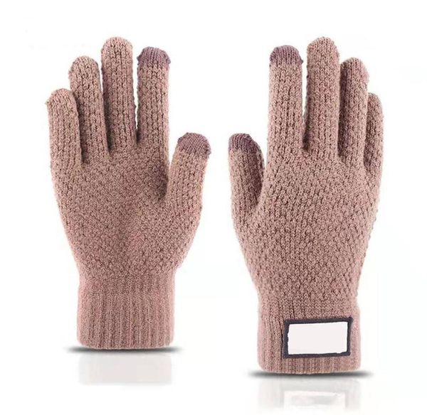 Écran tactile designer Femmes fulgarmes Femmes Men Gants d'hiver L'élasticité est confortable réduit la retenue et ne se déforme pas lorsque Pul3316303