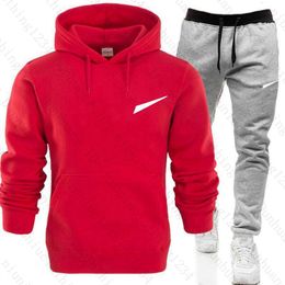 Designer Tracksuit Hen Sweats à capuche célèbres en deux pièces Sport Jogger Spring Autumn Men Femmes Pullover Sweatshirt and Pantal