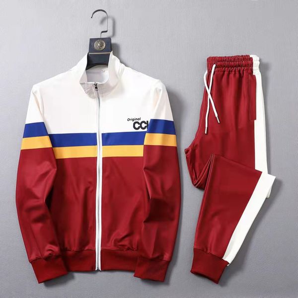 Designer Survêtement Hommes De Luxe Sweat Costumes Automne Mode Hommes Jogger Costumes T-shirt + PantsSets SportingSuit Hip Hop Ensembles De Haute Qualité