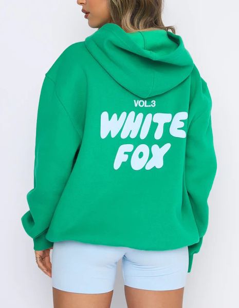 Survêtement de créateur White Fox Sweat à capuche Ensembles deux 2 pièces Ensemble de vêtements pour hommes et femmes Ensemble sportif à manches longues Pull à capuche 8 couleurs Printemps Automne Hiver qrh