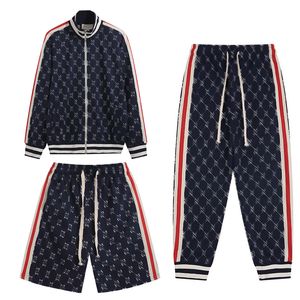 Designer Survêtements Hommes Ensembles Marque De Luxe Survêtement Cardigan Survêtements Pantalons Homme Vêtements Sweat Casual Tennis Sport Mode Sweat Costumes Taille Europe