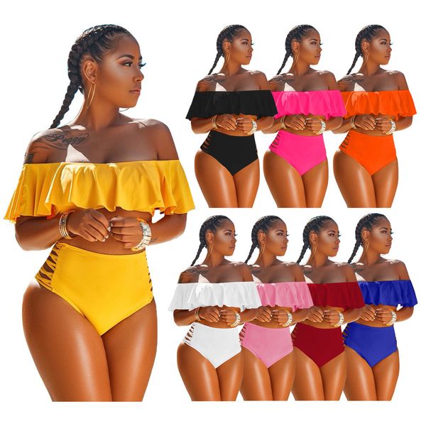 Chándales de diseñador Bikinis de verano Trajes de baño de dos piezas Trajes de mujer Tallas grandes 3XL Pantalones cortos sin tirantes sexy Traje de baño Trajes de baño para niñas Ropa de playa a granel 9557