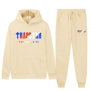 Survêtements Designer Sweat à capuche Trapstar Survêtement Hommes Ensembles Sweats À Capuche Hiver Pantalon Ensemble 2022 Running Sweat À Capuche Noir Hommes Marque Sweat Sport Joggers Pantalon De Survêtement Costume