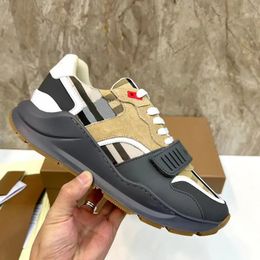 Designer Trainers Vintage Sneaker Striped Men Women Checked Sneakers Platform Lattice Casual Shoes Shades Flats Shoe Classic Outdoor Shoe
