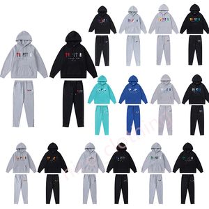 Designer Trapstar Sweat à capuche et pantalon de luxe Marque Survêtement Automne Sports Costume à manches longues à capuche Hommes Femmes Mode Sport Gym Tops Vêtements Vêtements