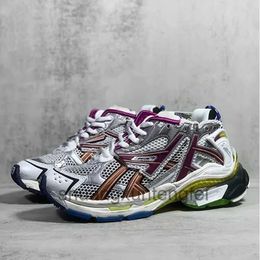 Designer Triple S 7.0 Test Runner Sneaker Chaussures Pistes 7 t Gomma Paris Speed Platform Mode Sports De Plein Air Baskets
