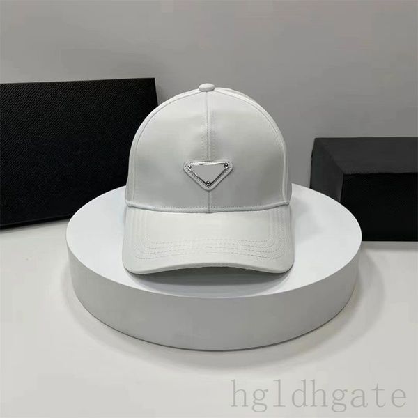 Designer Trucker Chapeaux Nylon Été Luxe Baseball Coton Triangle Lettres Modèle Spécial Iconique Charme Beseball Chapeaux Gratuit Casual Confortable Ins PJ033 G4