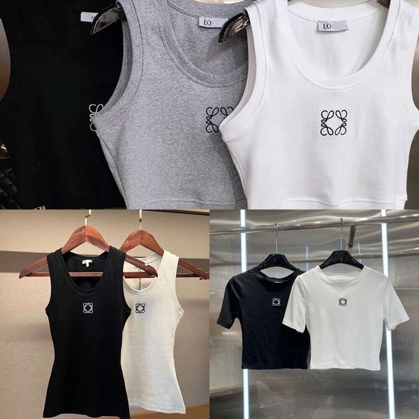 Designer Tshirt Vêtements Femme broderie Logo Tabring Femmes Summer SIMM SLIM NELLAL TUNE EXPOSÉ