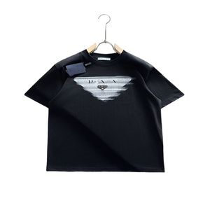 Designer t-shirt heren- en dames-T-shirt 2024 zomershirt Veelzijdig Letter Triangle Icon Trend