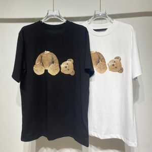 Designer t-shirts voor mannen jongen meisje zweet T-shirts afdrukken beer oversize ademende casual T-shirts 100% puur katoen