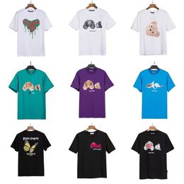 T-shirts de créateurs pour hommes femmes t-shirt de broderie de mode avec des lettres décontractées d'été à manches courtes homme femme vêtements taille S-XL