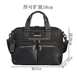 Designer Tumiis Handheld Back Nylon 232640 Travel Backpack Handbag Livres de la main