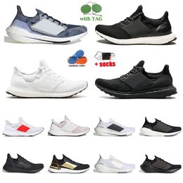 Designer Ultarboost 19 hardloopschoenen Ultra 4.0 Triple White Night Flash Ash Peach Show Your Stripes Candy Cane Ultraboosts Tennistrainers Sneakers Grote maat 36-46