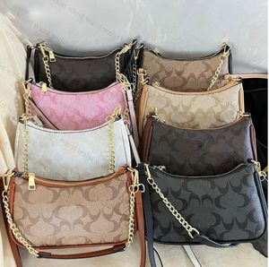 Designer Onderarm Kleine Handtassen Vrouwen Schoudertas Zachte Hobo COA CH Halve maan dames Baguette Portemonnee Keten Riem Croissant tassen