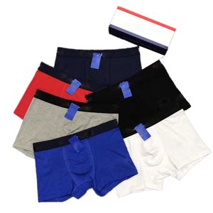 Ropa interior de diseñador Calzoncillos para hombre Calzoncillos Boxer Shorts Algodón Elástico Transpirable Sexy Diseños múltiples Colores mezclados