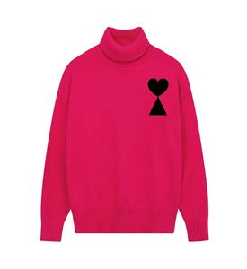 Designer unisexe Amis pull hommes femmes mode coréenne un motif de coeur col rond tricots sweats de luxe marque amant a-ligne petit pull coeur rouge 616