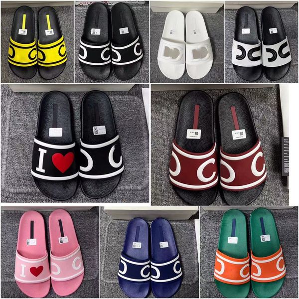 Diseñador de parejas incomparables Slippers Mens Summer Beach Slides Baño Anti Slip Sandals Simplicidad Ultra Light Women Outdoor Outdoor Open-toe 35-46