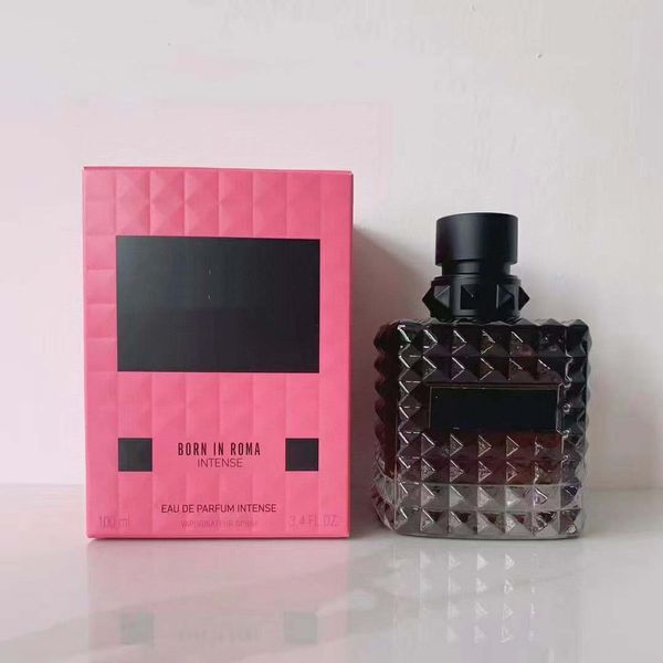Designer Unseix Hommes Femmes Parfum Colognes 100Ml Haute Qualité Femme Encens Born In Roma Parfums Pour Deodor Spary 531