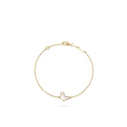 Designer trèfle bracelets doux papillon charme bracelet pour femmes marque de luxe shell tour de cou bracelets bracelets collier boucles d'oreilles Dropshipping