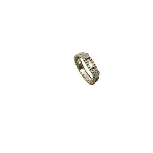 Designer van caleidoscoop ring vrouwelijk r smal editie set met diamant licht luxe roségouden hoge klaver p3q0
