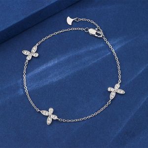 Designer Vanca Designer Jewelry Luxury Graf Bracelet Pendant Collier Phantom Butterfly Womens Simple and Volylemle Chain Full Diamond Bracelet Tennis Chain