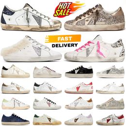 Golden Gooses Sneakers gooses superstars chaussures design chaussures homme baskets plate-forme scarpe hommes chaussures de luxe baskets
