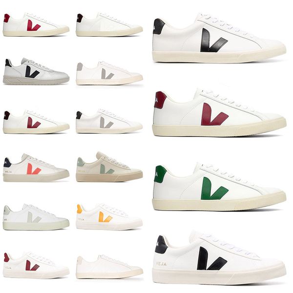 Designer Vejasn Femmes Chaussures Chaussures habillées Hommes et femmes Baskets de luxe Classic Skate Blanc Noir Hommes et femmes Couples Casual Style végétarien Original