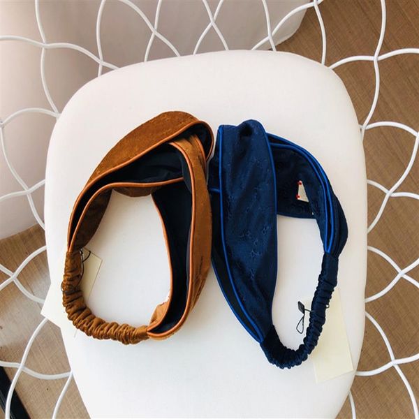 Designer velours bandeaux bandeaux pour femmes qualité mode hiver chaud oreille bandeau bandeau Dropship220i